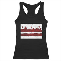 Washington DC Flag Racerback Tank Top