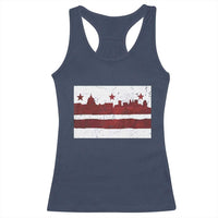 Washington DC Flag Racerback Tank Top