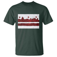 Washington DC Flag T Shirt