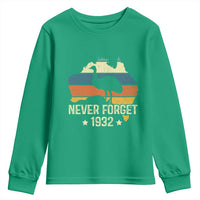 Never Forget 1932 Emu War Youth Sweatshirt Funny Emu Lover Zookeeper