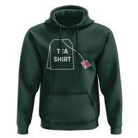 I Love English Tea UK Flag Hoodie Vintage British Humor