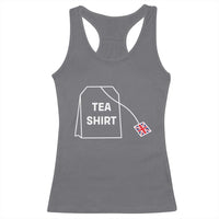 I Love English Tea UK Flag Racerback Tank Top Vintage British Humor