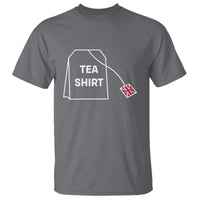 I Love English Tea UK Flag T Shirt Vintage British Humor