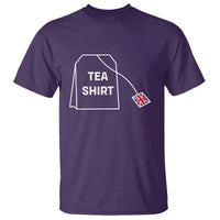 I Love English Tea UK Flag T Shirt Vintage British Humor