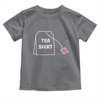 I Love English Tea UK Flag Toddler T Shirt Vintage British Humor