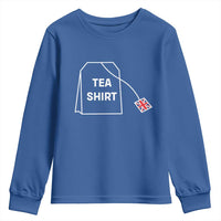 I Love English Tea UK Flag Youth Sweatshirt Vintage British Humor
