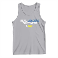 Support Ukraine Tank Top Real Leaders Dont Need Suits