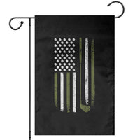 Retro American Flag Golf Garden Flag Golfer Funny Golf Club Golfing