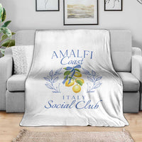 Amalfi Coast Throw Blanket Sorrento Italy Vacation Gift - Wonder Print Shop