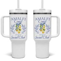 Amalfi Coast Tumbler With Handle Sorrento Italy Vacation Gift - Wonder Print Shop