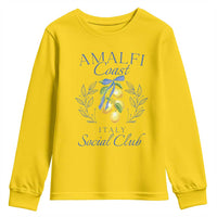 Amalfi Coast Youth Sweatshirt Sorrento Italy Vacation Gift - Wonder Print Shop