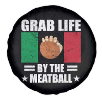 Funny Meatball Spare Tire Cover Italian Food Italy Flag - Wonder Print Shop
