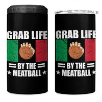 Funny Meatball 4 in 1 Can Cooler Tumbler Italian Food Italy Flag - Wonder Print Shop
