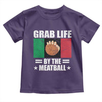 Funny Meatball Toddler T Shirt Italian Food Italy Flag - Wonder Print Shop