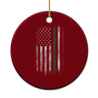 Italian American Flag Ceramic Ornament Retro Italy Flag Italian Family - Wonder Print Shop