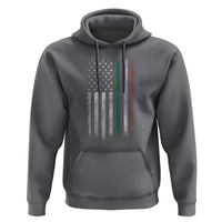 Italian American Flag Hoodie Retro Italy Flag Italian Family - Wonder Print Shop