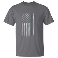 Italian American Flag T Shirt Retro Italy Flag Italian Family - Wonder Print Shop