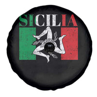 Italian Flag Spare Tire Cover Pisa Tower Colosseum Classic Scooter Retro - Wonder Print Shop