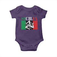 Italian Flag Baby Onesie Pisa Tower Colosseum Classic Scooter Retro - Wonder Print Shop