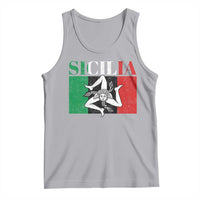 Italian Flag Tank Top Pisa Tower Colosseum Classic Scooter Retro - Wonder Print Shop