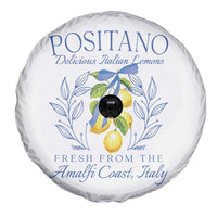 Positano Italy Spare Tire Cover Amalfi Coast Italian Lemons Town Italy Vacation - Wonder Print Shop