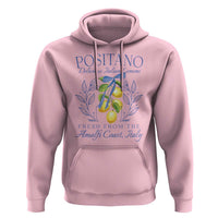 Positano Italy Hoodie Amalfi Coast Italian Lemons Town Italy Vacation - Wonder Print Shop
