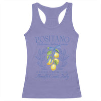 Positano Italy Racerback Tank Top Amalfi Coast Italian Lemons Town Italy Vacation - Wonder Print Shop