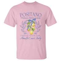 Positano Italy T Shirt Amalfi Coast Italian Lemons Town Italy Vacation - Wonder Print Shop