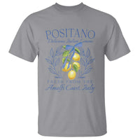Positano Italy T Shirt Amalfi Coast Italian Lemons Town Italy Vacation - Wonder Print Shop