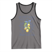 Positano Italy Tank Top Amalfi Coast Italian Lemons Town Italy Vacation - Wonder Print Shop