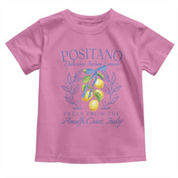 Positano Italy Toddler T Shirt Amalfi Coast Italian Lemons Town Italy Vacation - Wonder Print Shop