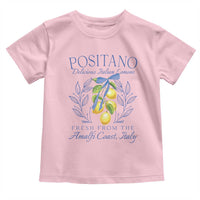 Positano Italy Toddler T Shirt Amalfi Coast Italian Lemons Town Italy Vacation - Wonder Print Shop