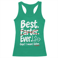 Retro Dad Worlds Best Farter I Mean Father Racerback Tank Top Funny Gag Gift Birthday Husband Dad Fathers Day