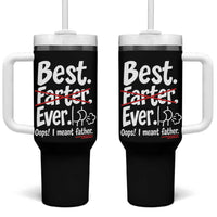 Retro Dad Worlds Best Farter I Mean Father Tumbler With Handle Funny Gag Gift Birthday Husband Dad Fathers Day