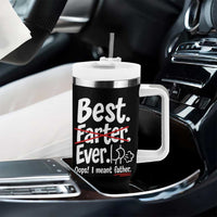 Retro Dad Worlds Best Farter I Mean Father Tumbler With Handle Funny Gag Gift Birthday Husband Dad Fathers Day