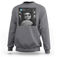 John Pork Meme Sweatshirt There Is Motion At Your Front Door Funny Brainrot