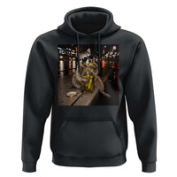 Funny Raccoon Eating Pickles Meme Hoodie