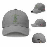 Funny Raccoon Meme Baseball Cap Sometimes When I Close My Eyes I Cant See Vintage Trash Panda