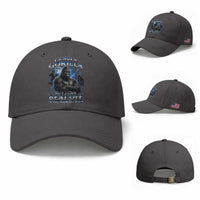 Im Not A Gorilla But I Can Beat Off A 100 Men Baseball Cap Funny Quotes
