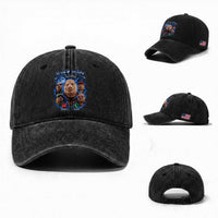 John Pork Calling Washed Cotton Baseball Cap Funny Answer Call Phone Brainrot Meme Vintage Bootleg Graphic