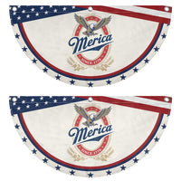 Retro Merica Eagle Funny 4th Of July Patriotic Fan Flag Vintage Independence Day 1776