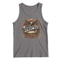 Retro Merica Eagle 4th Of July Tank Top Vintage 1776 Independence Day