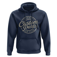 Bionic Hip Club Custom Parts Funny Hip Replacement Surgery Gift Hoodie