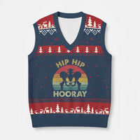 Hip Replacement Recovery V-Neck Knit Sweater Vest Get Well Soon Gifts After Surgery