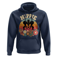 Hip Replacement Recovery Hoodie Hippie 70s Retro Sunset Floral Anatomy Graphic