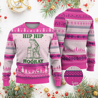 Funny Frog Hip Surgery Recovery Graphic Ugly Christmas Sweater Get Well Soon Gifts