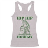 Funny Frog Hip Surgery Recovery Graphic Racerback Tank Top Get Well Soon Gifts