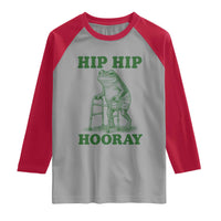 Funny Frog Hip Surgery Recovery Graphic Raglan Shirt Get Well Soon Gifts