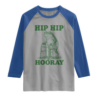 Funny Frog Hip Surgery Recovery Graphic Raglan Shirt Get Well Soon Gifts