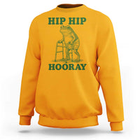 Funny Frog Hip Surgery Recovery Graphic Sweatshirt Get Well Soon Gifts